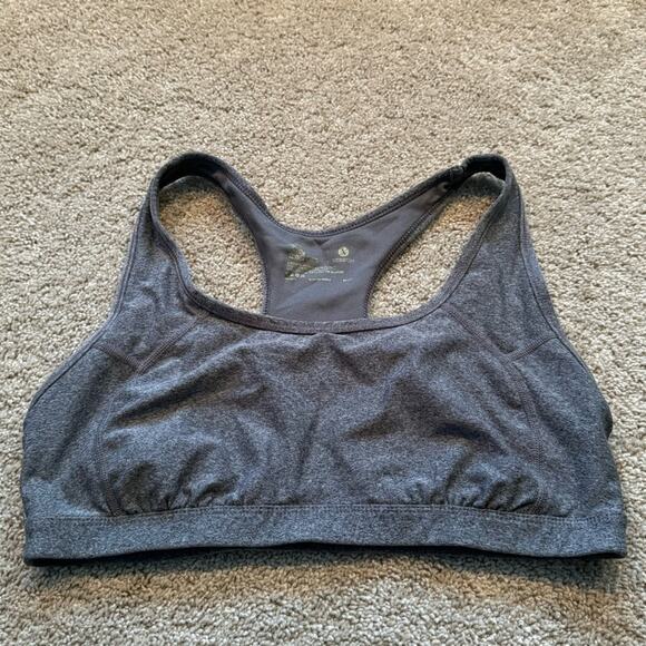 Xersion Wirefree Unpadded Classic Sports Bra Size XL Heather Gray - Picture 1 of 6